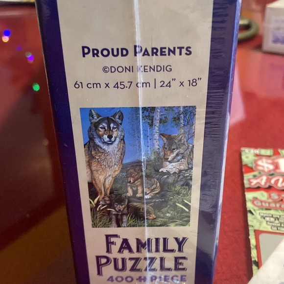 NWT family puzzle 400 pieces. Small medium and large pieces - Picture 7 of 7